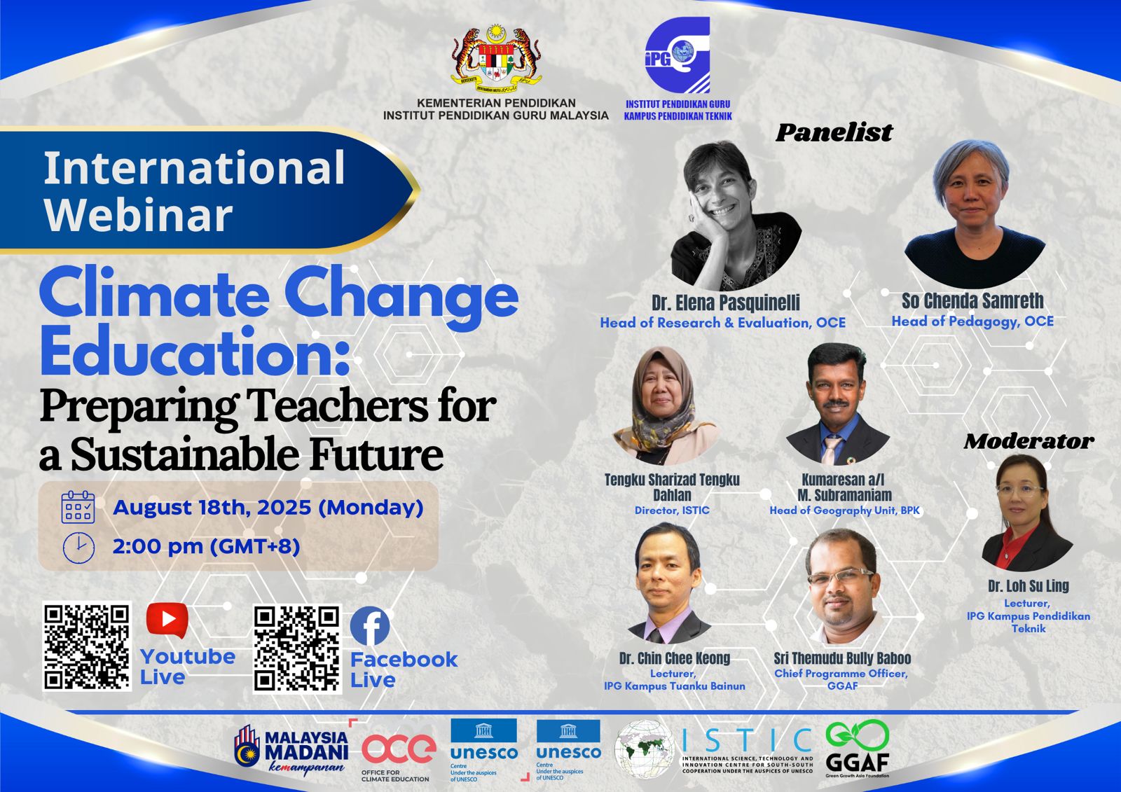 International Webinar on Climate Change Education: ISTIC Shares ...